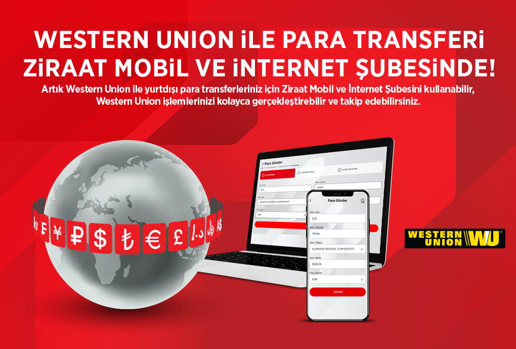 Western Union Doviz Islemleri Hizmetler Bireysel Ziraat Bankasi