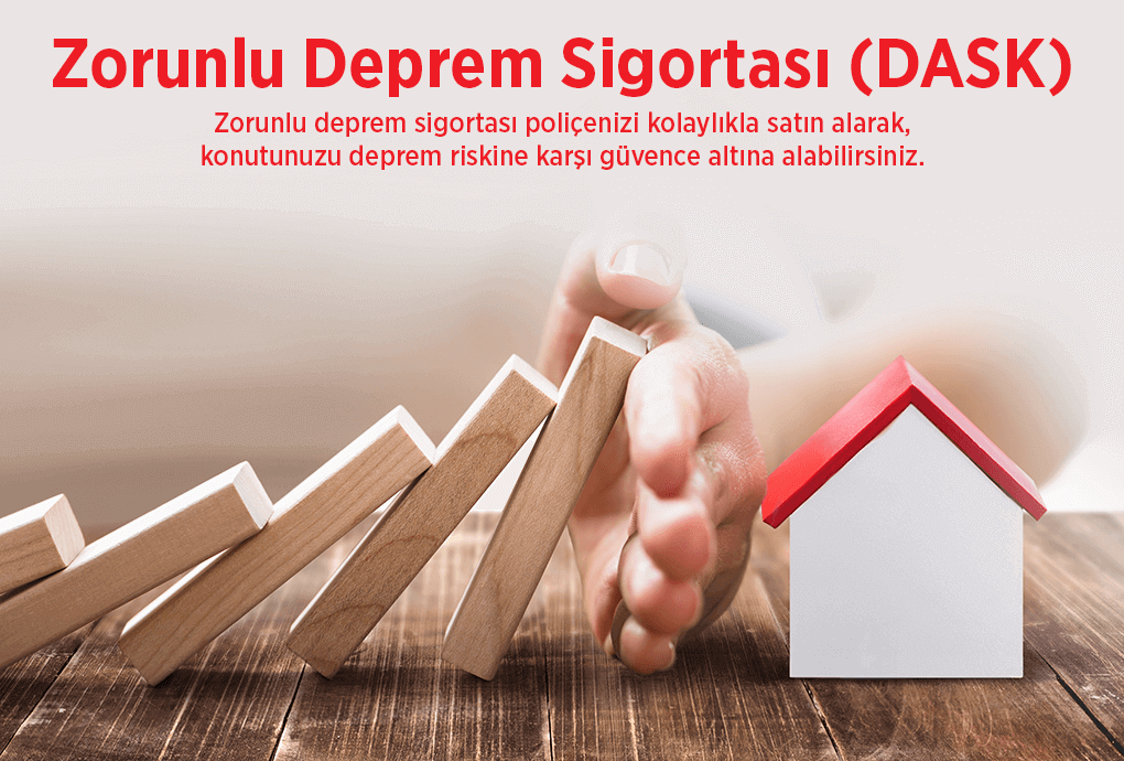 zorunlu deprem sigortasi dask konut sigortalari sigorta emeklilik bireysel ziraat bankasi