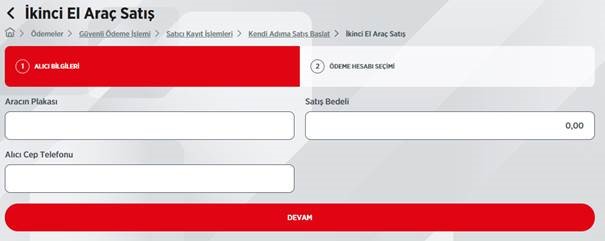 2. el araç alış satış